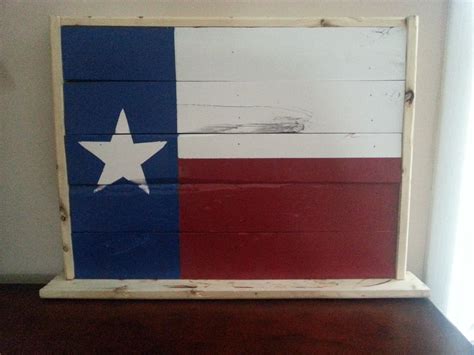 DIY Texas flag :) | Texas art, Texas flags, Novelty sign