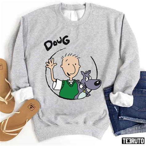 Anime Drawing Doug Funnie Unisex Sweatshirt - Teeruto