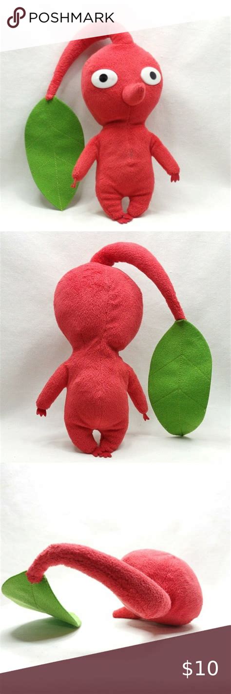 Pikmin Red Plush 8" World of Nintendo Jakks 2014 ~ in 2023 | Plush, Red ...