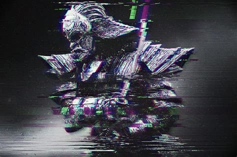 HD wallpaper: Fantasy, Samurai, Glitch Art | Wallpaper Flare