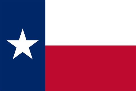 Texas State Flag star drawing free image download