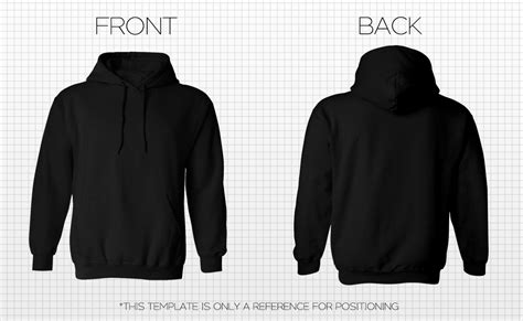 Black Hoodie Mockup