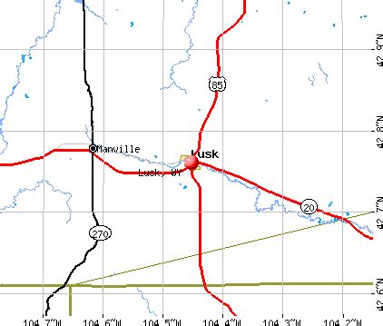 Lusk, Wyoming (WY 82225) profile: population, maps, real estate ...