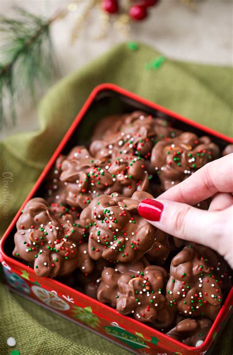 Easy Christmas Crockpot Candy - The Chunky Chef