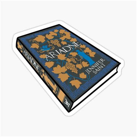 "Ariadne book cover" Sticker for Sale by tomovethestars | Redbubble