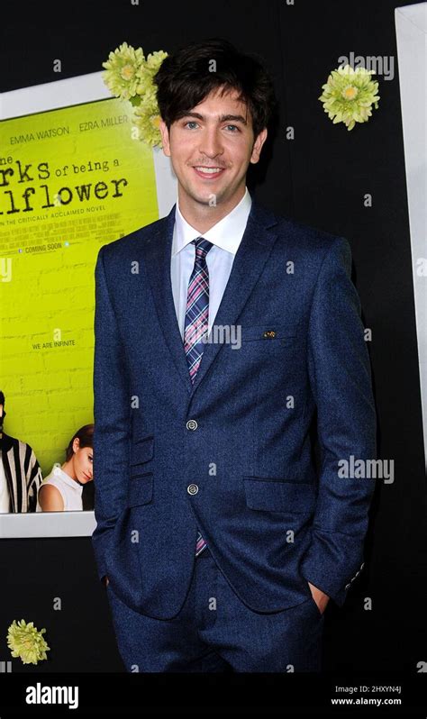 Nicholas Braun attends "The Perks Of Being A Wallflower" Los Angeles ...