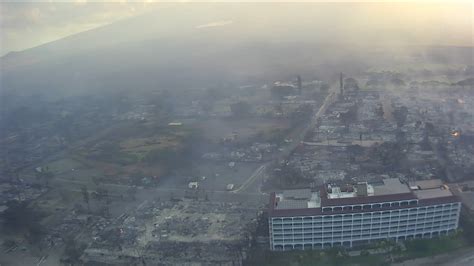 In photos: Before-and-after images show extent of destruction in Lahaina