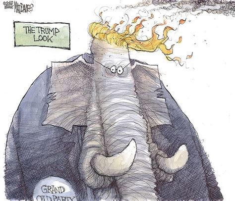 Cartoonists Take on the Republican Elephant | Political cartoons ...