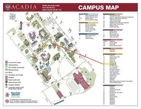 Uncc Campus Map Printable