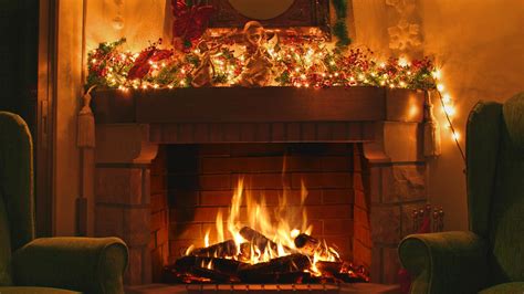 Free photo: Christmas Fireplace - Celebrate, Celebration, Christmas ...