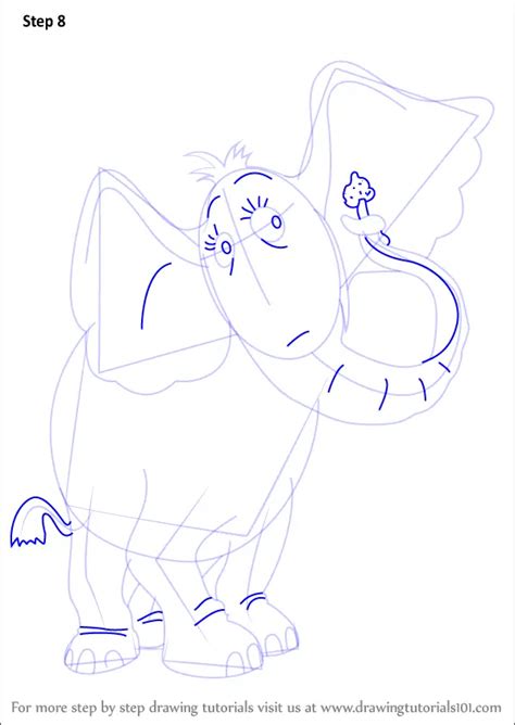 Learn How to Draw Horton the Elephant from Horton Hears a Who! (Horton ...