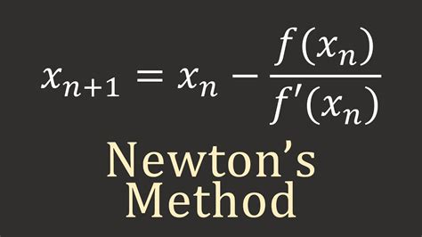 Calculus I: Newton's Method - YouTube