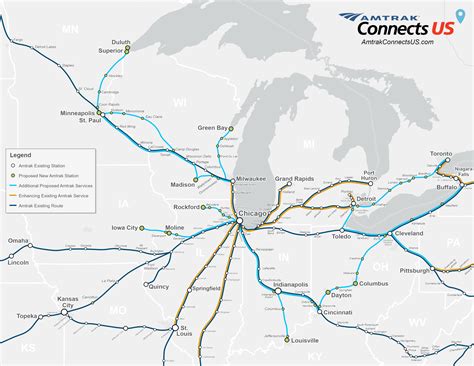 Navigating The Midwest By Rail: A Comprehensive Guide To Amtrak’s ...