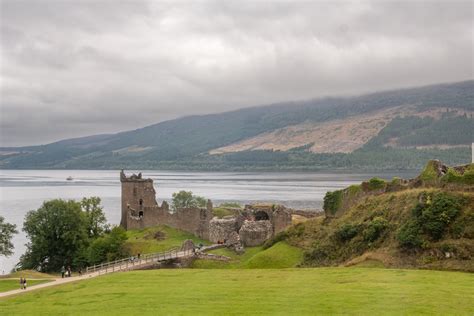 Loch Ness and Urquhart Castle, Inverness-shire, Scotland, United ...