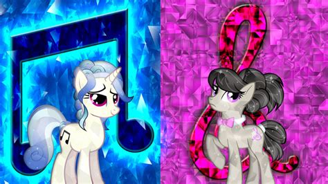 Crystal Vinyl Scratch and Octavia - My Little Pony Friendship is Magic ...