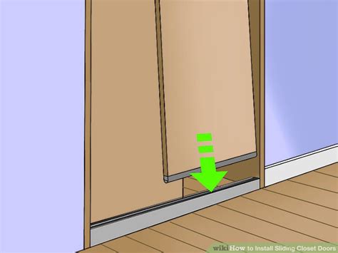 How to Install Sliding Closet Doors: 13 Steps (with Pictures)