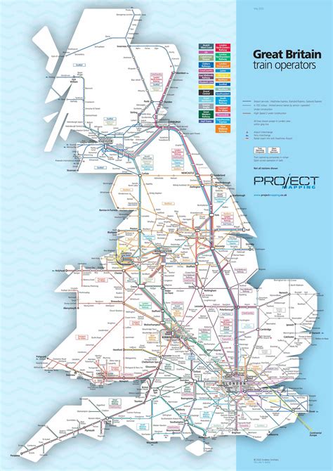 Uk Train Stations Map - Ashlan Ninnetta