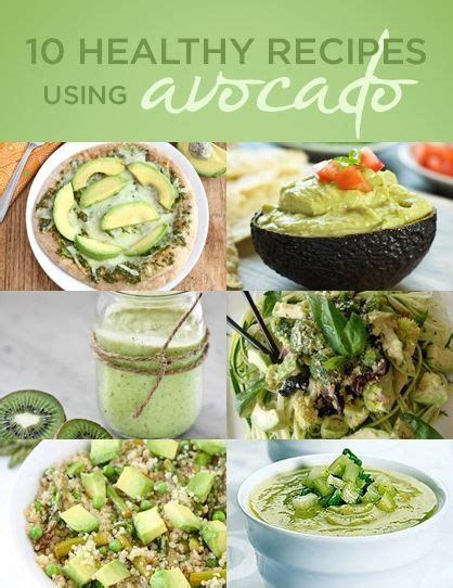 Wellness Wednesday: 10 Healthy Recipes Using Avocado by rachelle ...