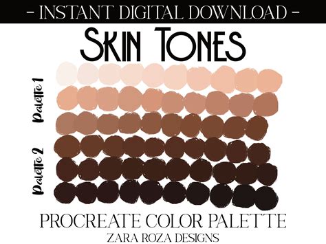 Digital Art Skin Tone Color Palette | ubicaciondepersonas.cdmx.gob.mx