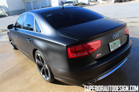 Matte Black Audi S8