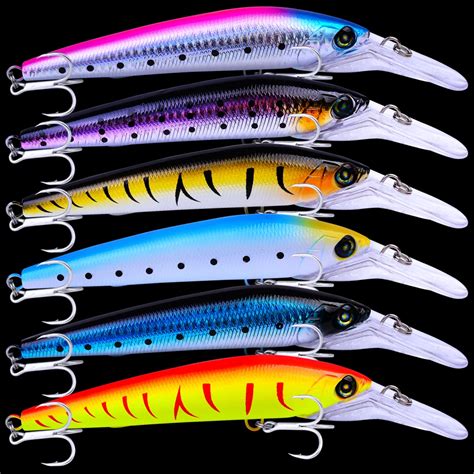 Aliexpress.com : Buy 1PC Artificial Fishing Bait 6Colors Fishing Lure ...