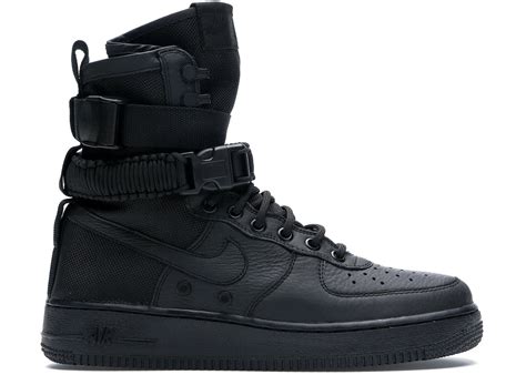 Nike SF Air Force 1 High Triple Black Men's - 864024-003 - US