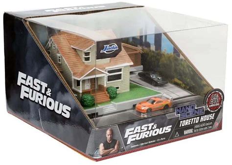 Jada Toys Nano Scene Fast & Furious Toretto House 1/87 Scale Diorama ...