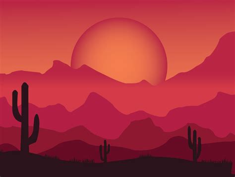 Sun Desert Art, HD Artist, 4k Wallpapers, Images, Backgrounds, Photos ...