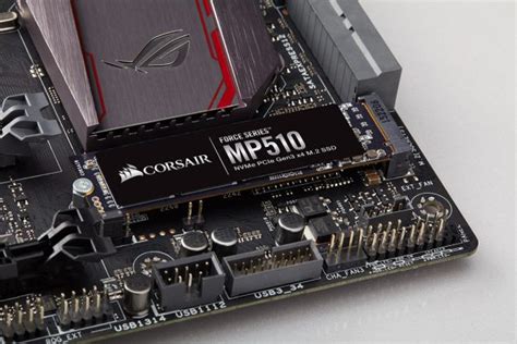 CORSAIR launches blazing fast Force Series MP510 M.2 PCIe NMVe SSD