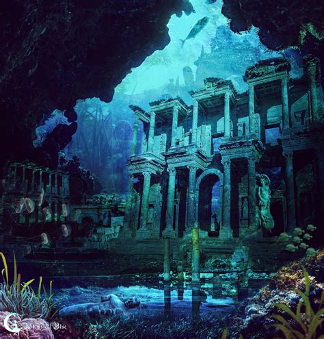 The Lost City of Atlantis by WhimsicalBlue on DeviantArt