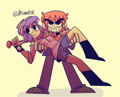 Scott Pilgrim and Ramona Flowers by JasinatorTheHeck on Newgrounds