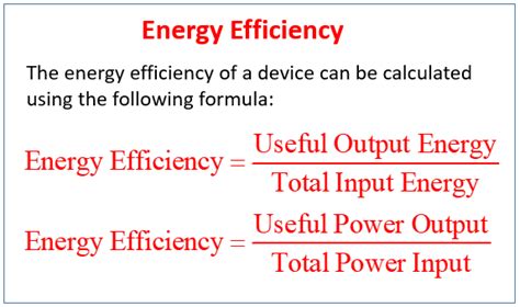 Efficiency of Energy Transfer (examples, solutions, videos, notes)