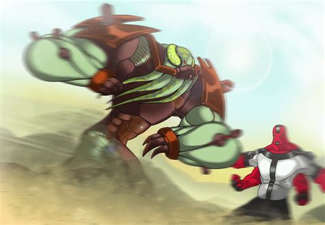 Fourarms vs Vilgax : r/Ben10