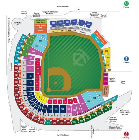 Chicago Cubs Seating Chart With Seat Numbers | Two Birds Home