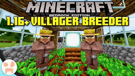 How To Make A Villager Breeder Bedrock