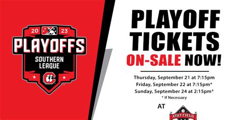 Lookouts Playoff Tickets On Sale Now! | MiLB.com