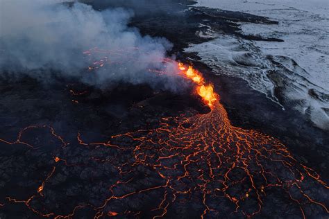 December 19, 2023 - Iceland volcano erupts