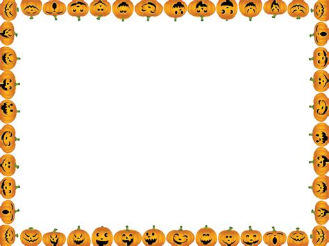 Pumpkin clipart border, Pumpkin border Transparent FREE for download on ...