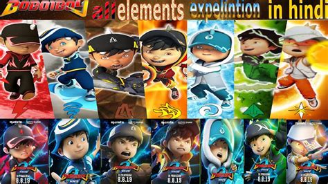 Boboiboy elements Level 2 in hindi | about boboiboy all elements part 2 ...