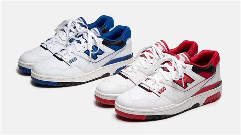 New Balance 550 Red and Blue Release Info: How to Buy the Shoes ...