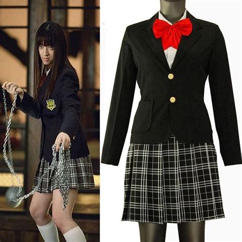 Kill Bill Gogo Yubari cosplay costume halloween costume make-up anime ...