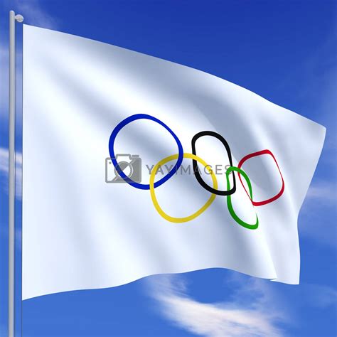 Olympic flag by Zinch Vectors & Illustrations Free download - Yayimages