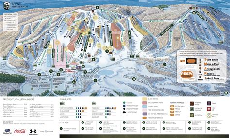 Boyne Highlands Trail Map • Piste Map • Panoramic Mountain Map