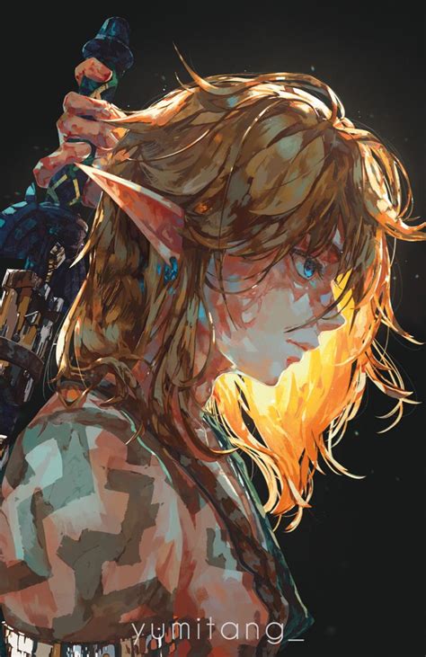 Link Fan art en 2023 | Image zelda, Esthétique brune, Croquis de ...