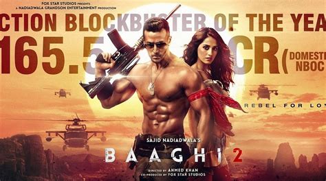 Baaghi 2 emerges biggest action blockbuster in India, collects Rs 165 ...