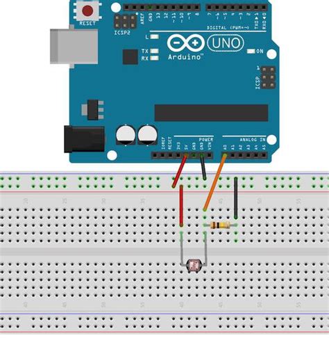 Ldr Sensor Circuit Diagram Arduino