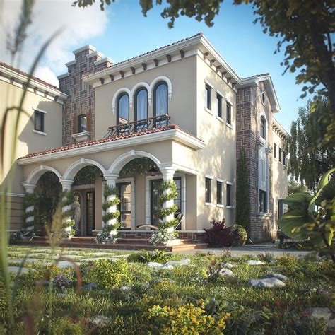 Tuscan Inspired Villa In Dubai