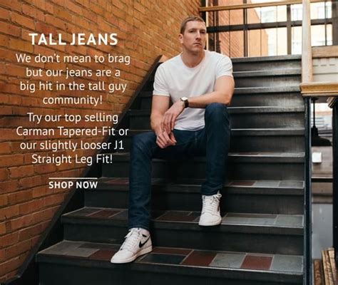 Tall Men's Clothing for Guys 6'3" - 7'1" | American Tall Mens Fashion ...