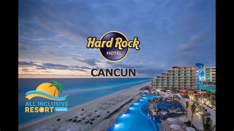 Hard Rock Hotel Cancun All-Inclusive Family Resort Overview - YouTube