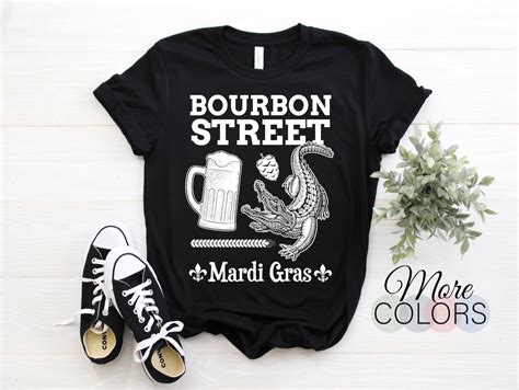 Bourbon Street Mardi Gras New Orleans Louisiana Vintage - Etsy